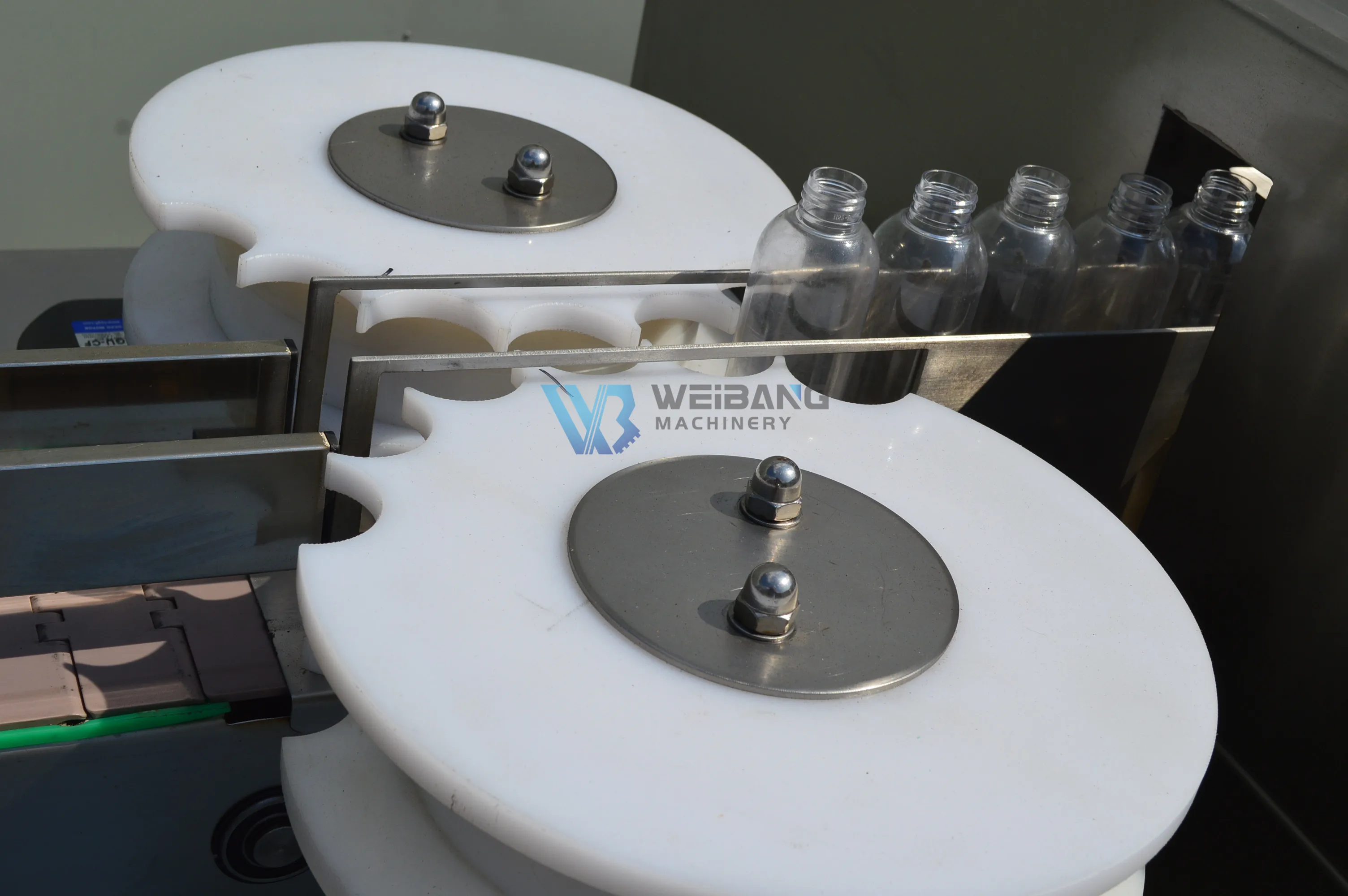 Automatic glass jar Plastic Container cosmetic line bottle washer