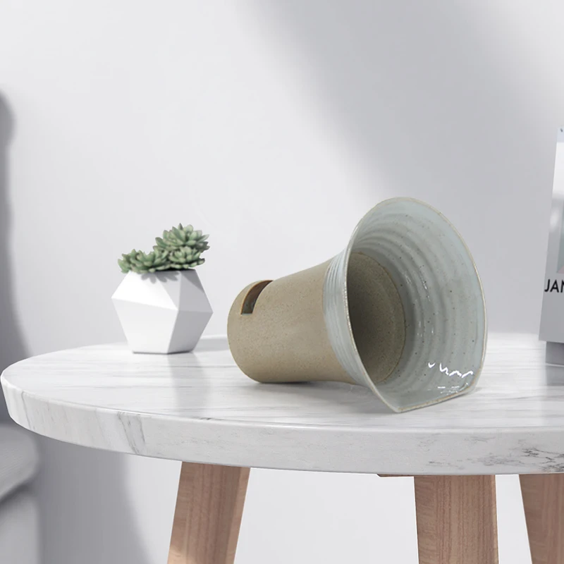 Прямая продажа с фабрики фарфоровый громкоговоритель для смартфона домашнего декора в форме ключа