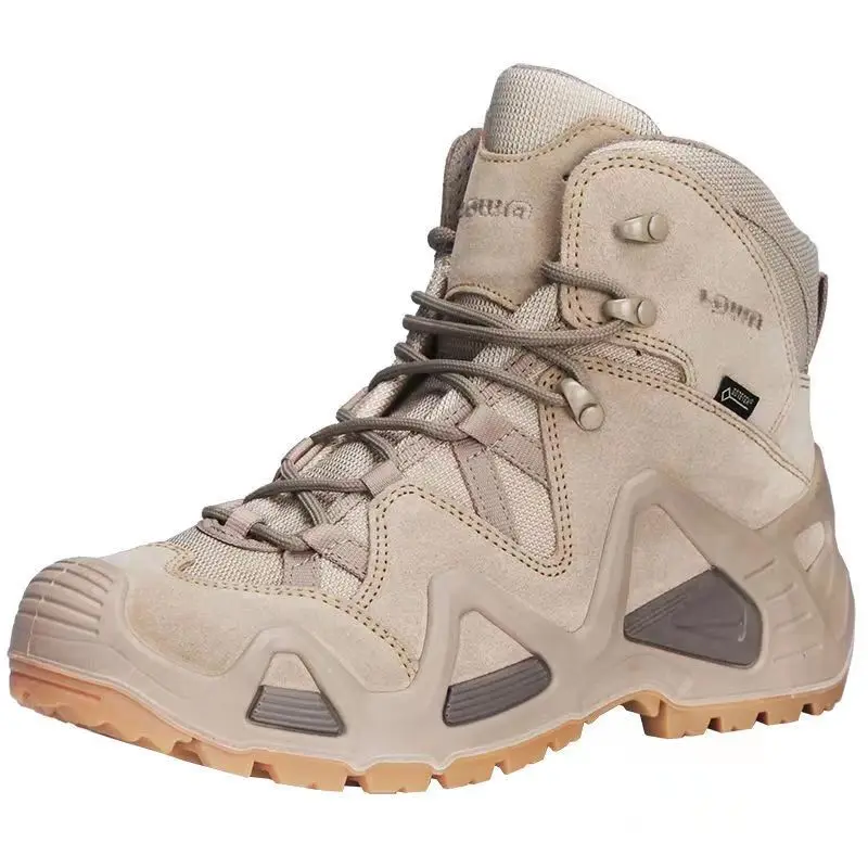 Теплая и хлопковая обувь для скалолазания, сапоги для улицы, фабричная обувь, европейские Тактические Сапоги lowa, Тактические Сапоги