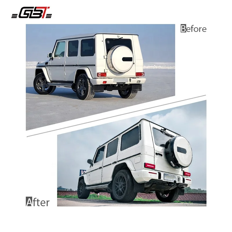 GBT Quality Car Modification Parts Mercedes Upgrade Body Kit For Benz G Class W463 To W464 Model Bumpers Grille Headlight
