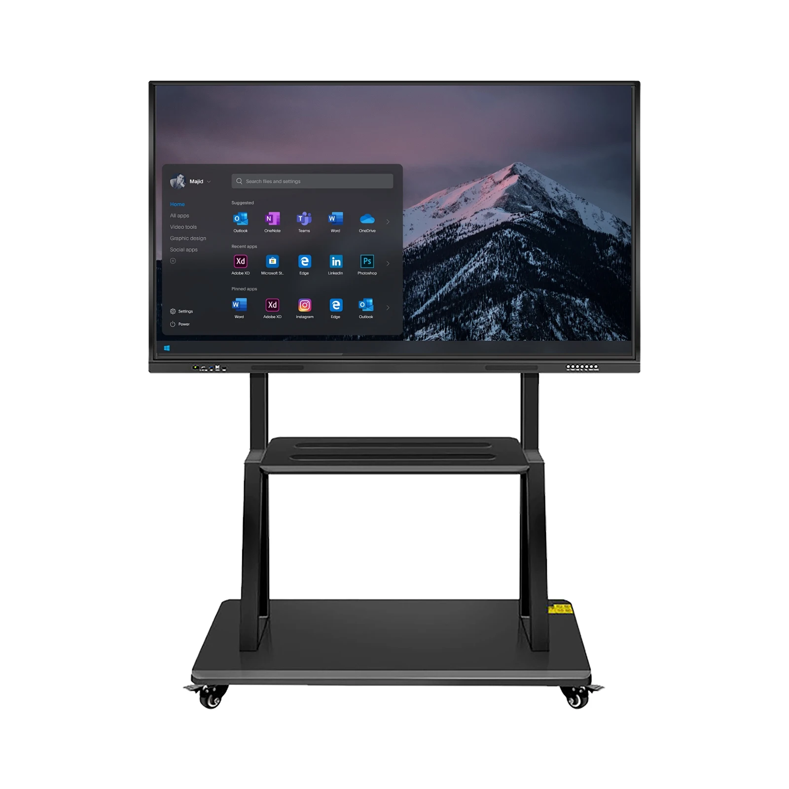 Factory Price 55 Inch LCD Smart Interactive Whiteboard Touch Screen Interactive Panel For Classroom Education