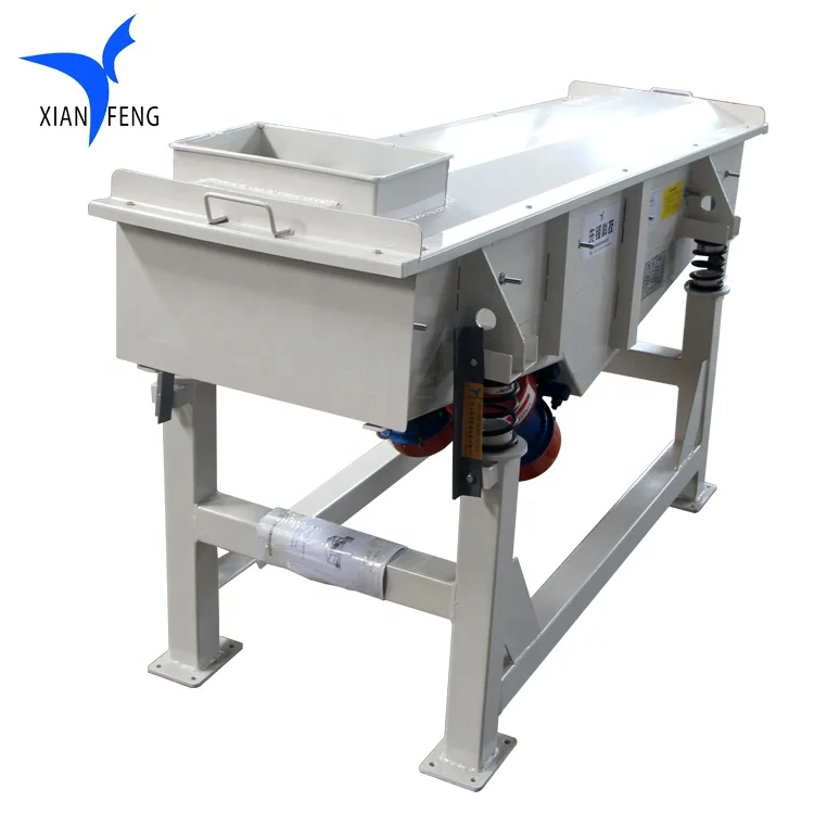 2000 kg/hour charcoal linear vibrating screen sieve machine high capacity