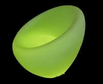New arrival LED light furniture rgb color changed plastic glowing chair kids stool chair