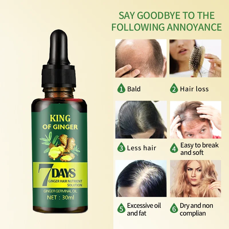 OEM&ODM Factory Best Hair Growth Oil For Baldness Scalp Repair Free Sample