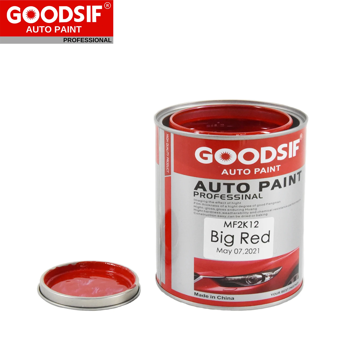 China Wholesale Automotive Paint Factory 2K Solid Color Topcoat Clear Varnish Auto Epoxy Primer Car Paint