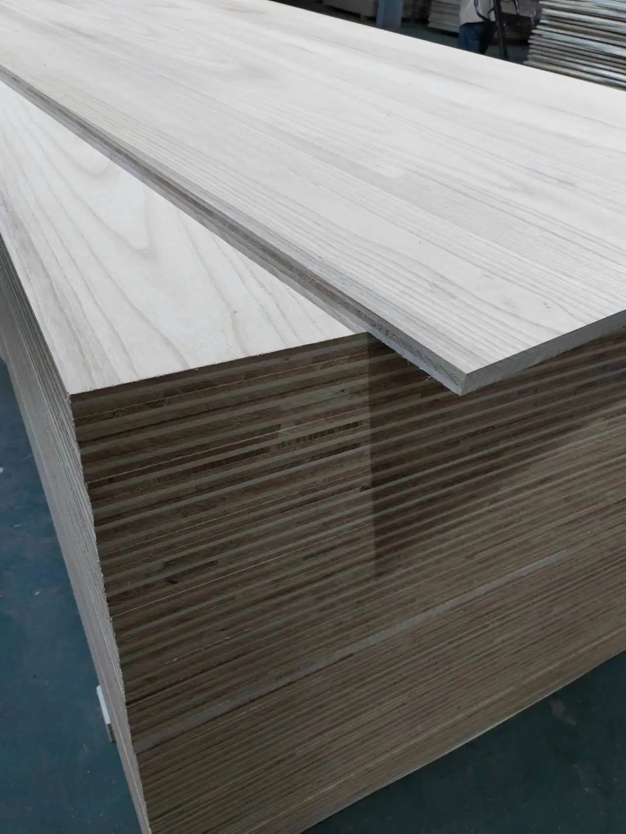 White oak veneer panels paulownia wood core board