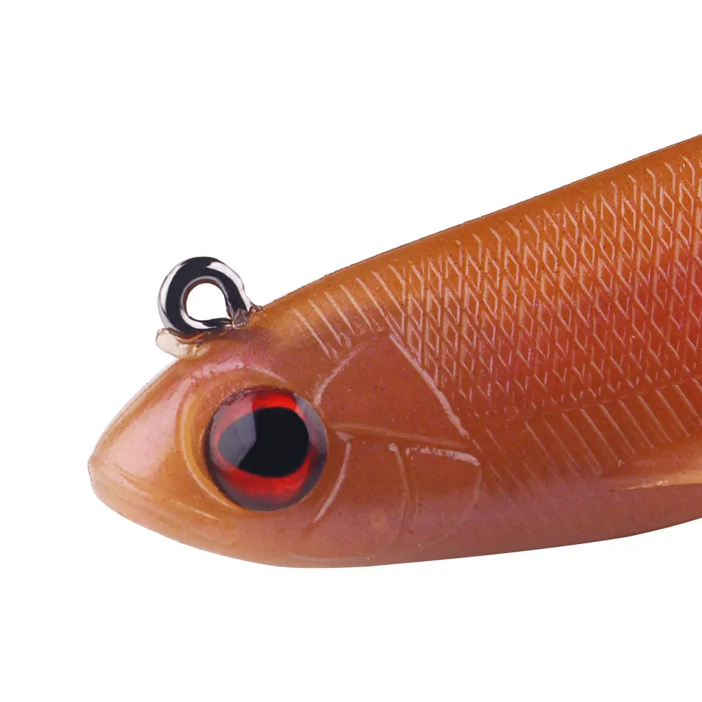 Искусственная Мягкая приманка с джиг-головкой 6 г 12