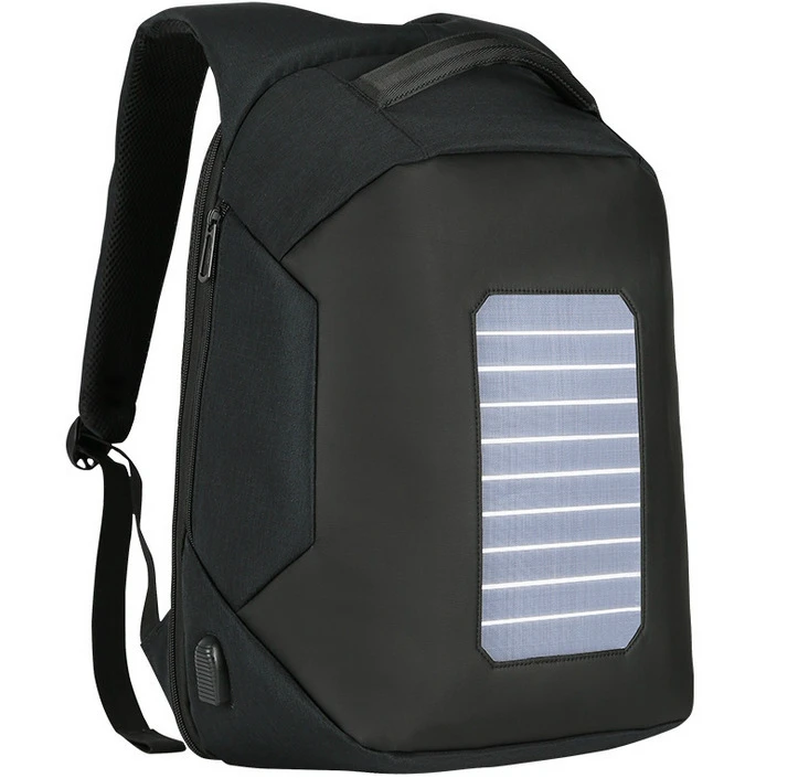 Waterproof Solar Panel Power Battery Charger Backpack USB Charger Portable Solar Chargeable Backpack 5W 6V for teens