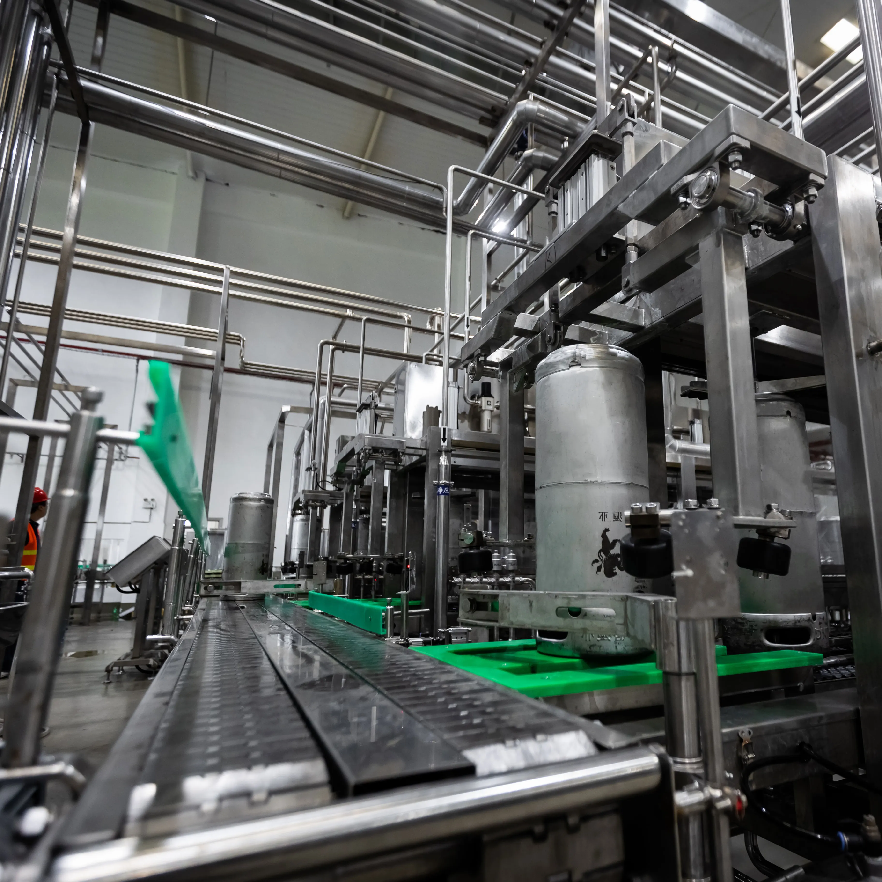 full automatic beer keg washing and filling line