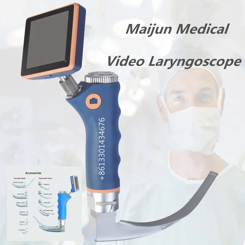 High-definition video laryngoscope for anesthesia room pneumology department