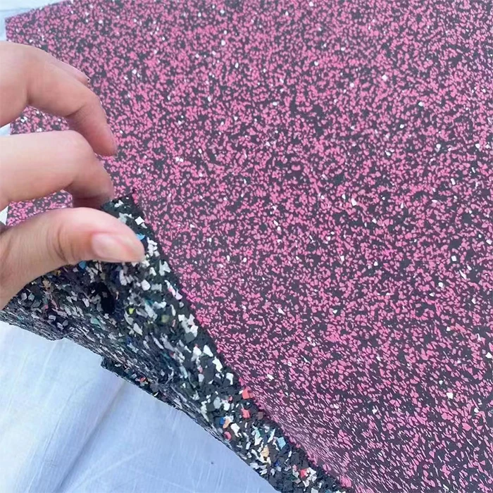 China Manufacture Durable Gym fitness center interlock rubber floor tiles/Soundproof Rubber Underlayment/Rubber Mats