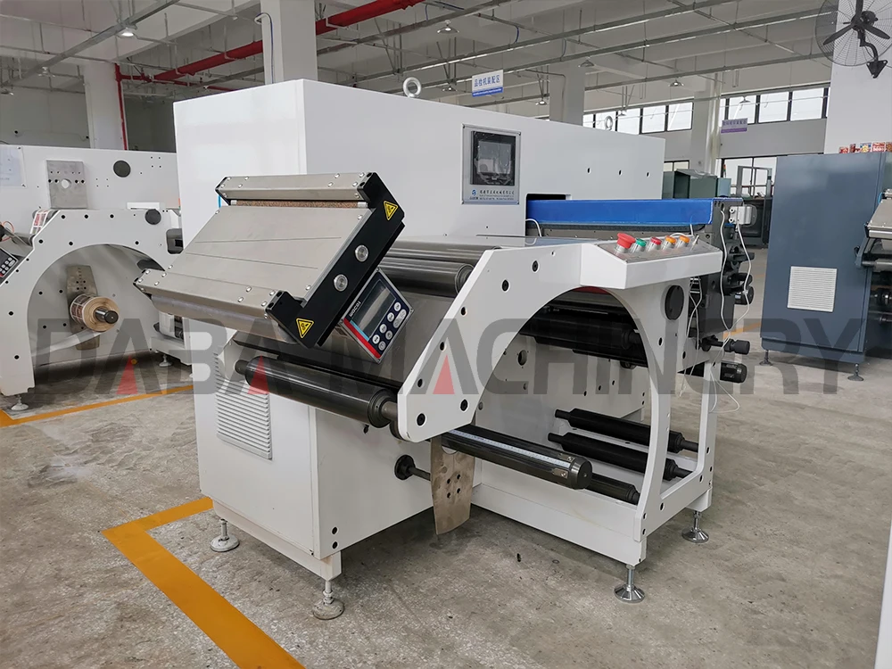 DINGYU pvc film release paper slitting cross cutting machine
