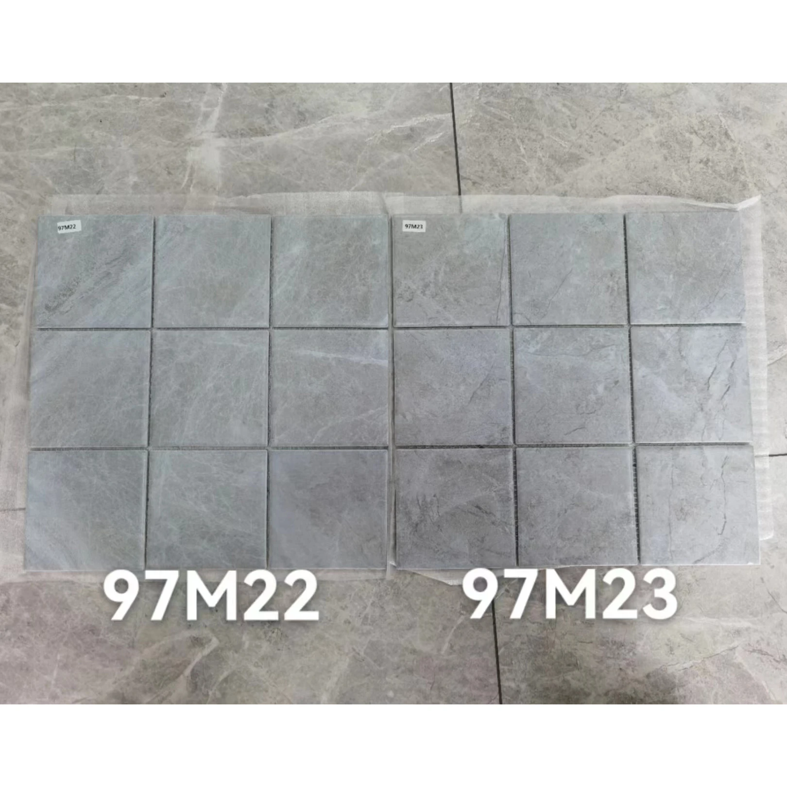 Swimming pool tiles mosaic anti-slip work good with chlorine can customize as request high quality