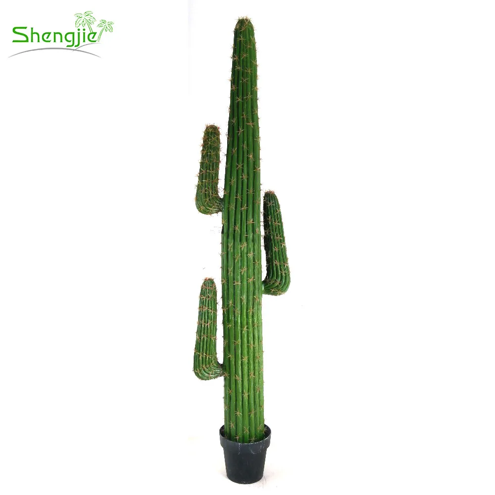 Wholesale Large Indoor Plastic Ornamental Decorative Artificial Cactus Plants