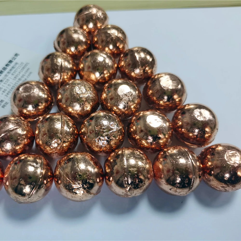 In Stock 20mm 25mm 99.5% Pure Phosphorus Anodes Large Brass Ball / Copper Ball