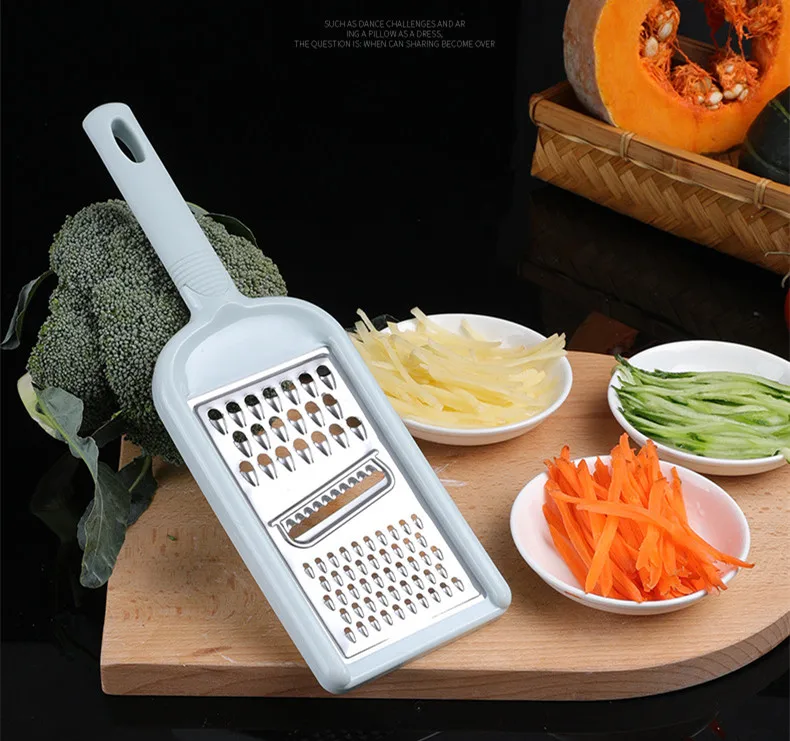 Amazon Hot Selling Cabbage Peeler Cassava Ginger Grater Multi Cheese Carrot Grater
