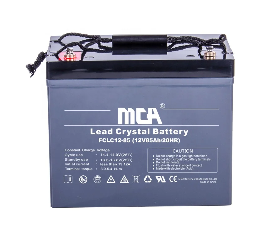 Автоматическая Солнечная аккумуляторная батарея 12 В 85ah