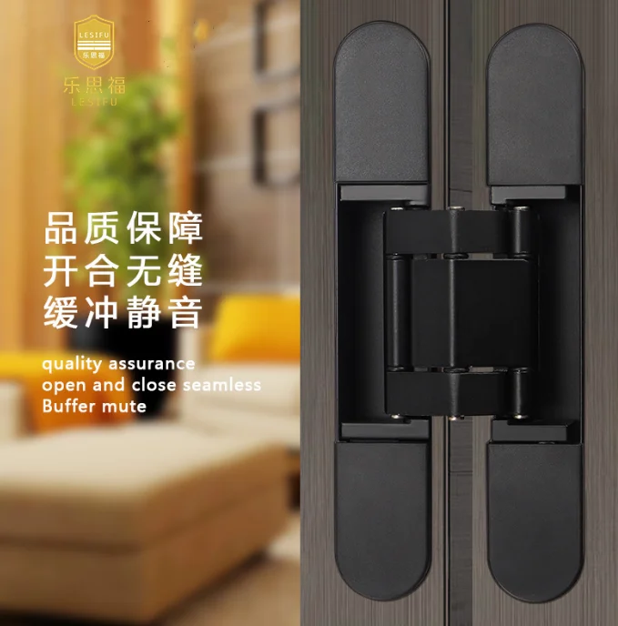 zinc alloy hidden door hinges invisible hinges concealed hinge for wood door