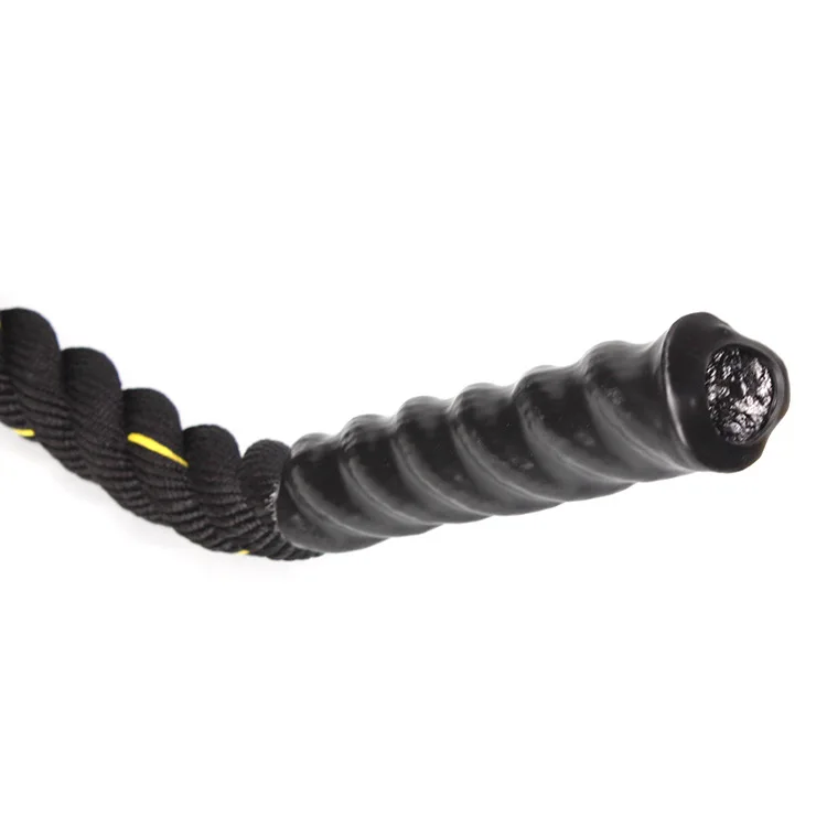 Wholesale Gym equipment Custom LOGO 1.5in 2.0in*30ft 40ft 50ft durable poly dacron Basic training battle rope