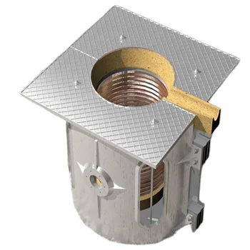 1.5t 1000kw product ingots  smelt aluminum iron steel  foundry oven pot induction melting  furnace