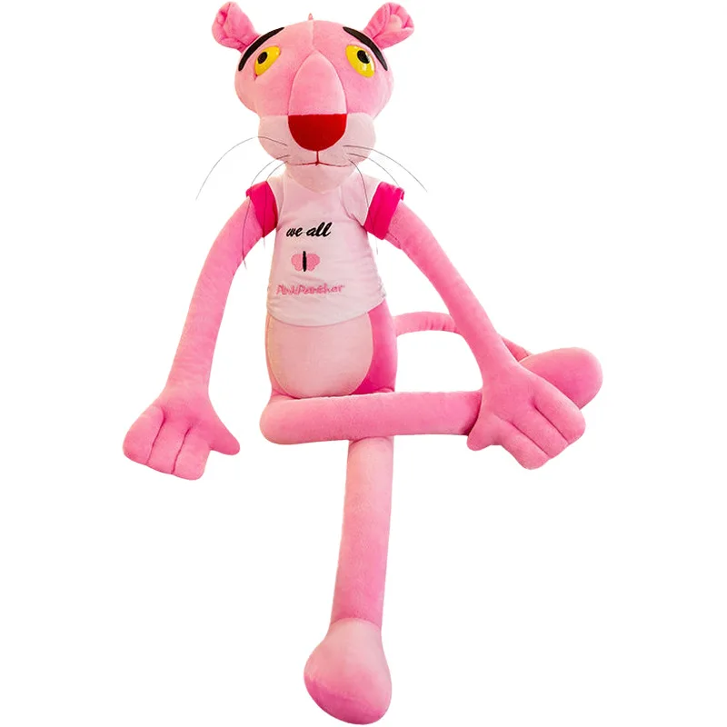 Pink Panther doll plush toy naughty leopard doll doll birthday gift for girls  S99