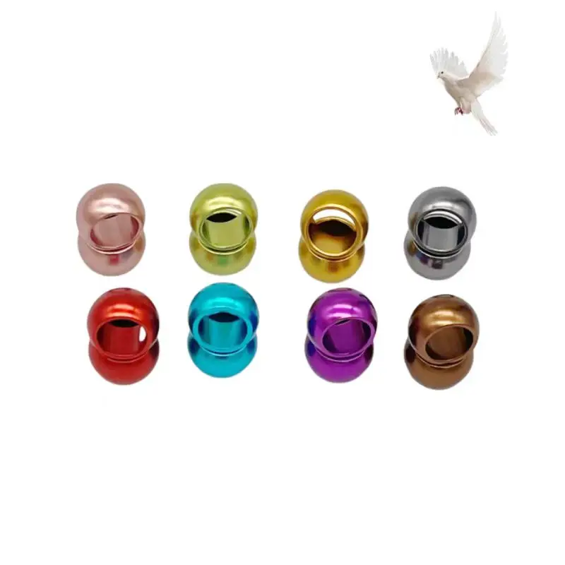 High Quality Round Bird Alloy ring , ID Number Identification Leg Foot Tags ,Blank Bird Ring Supply By Manufacture 8mm