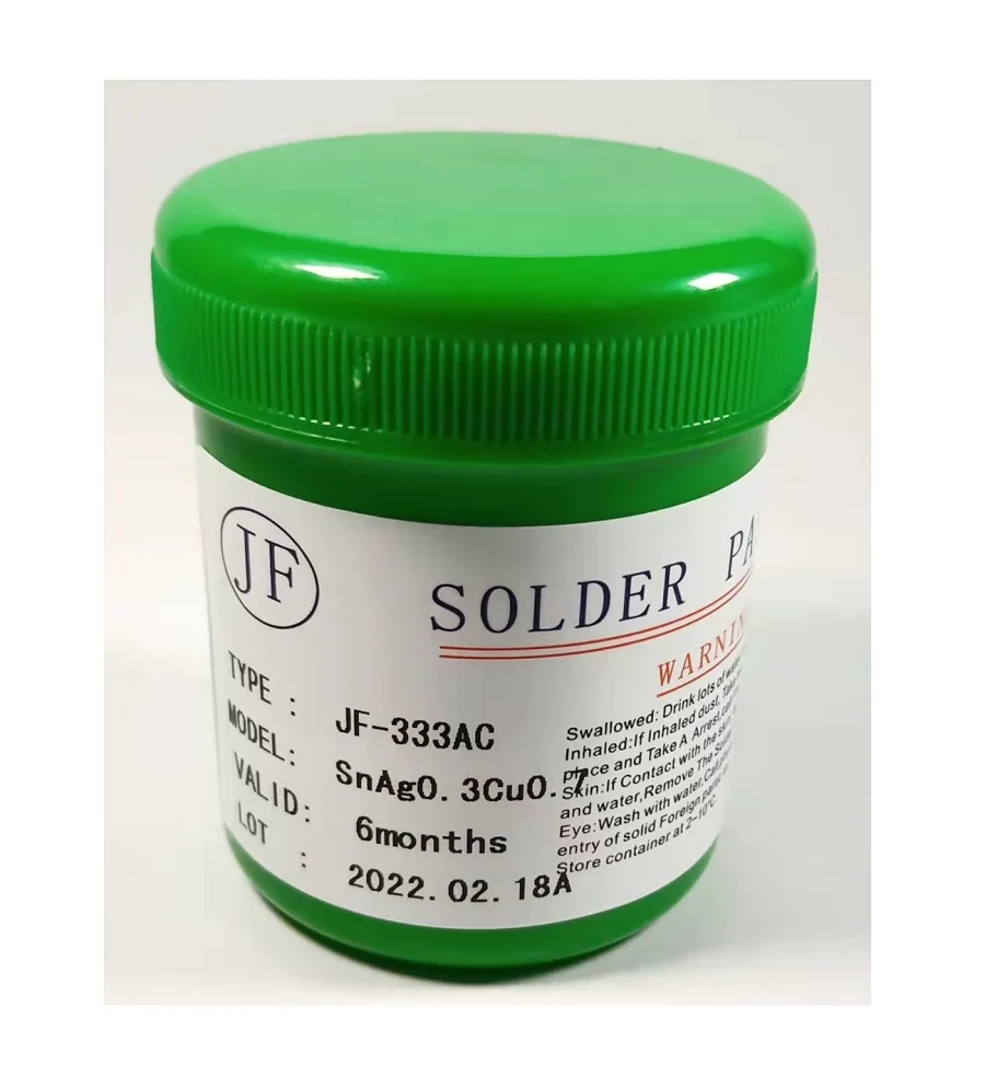 hot selling high temperature Sn99.0Ag0.3Cu0.7 SAC0307 lead free solder paste