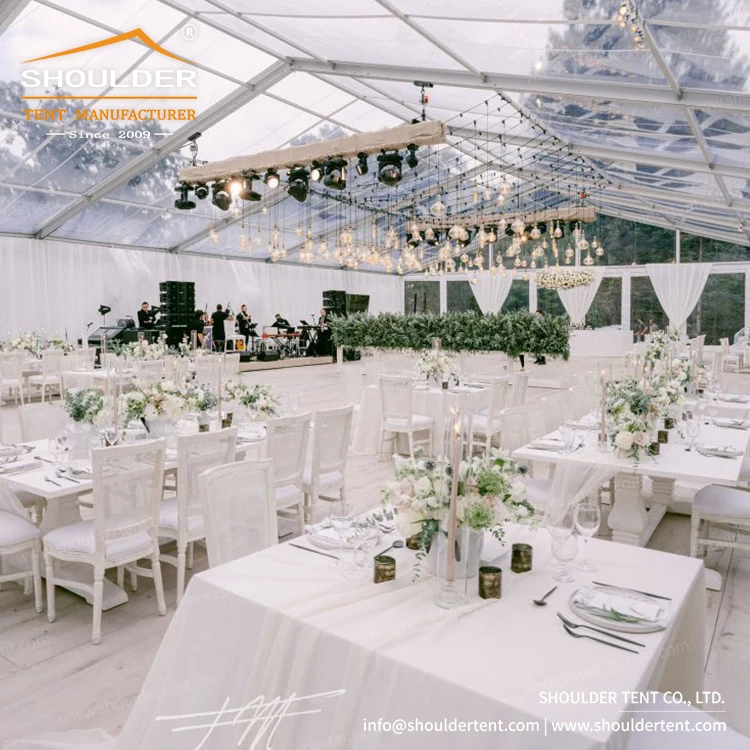 Factory Custom Fashion Luxury Waterproof Party Tents Maquee Tent Wedding