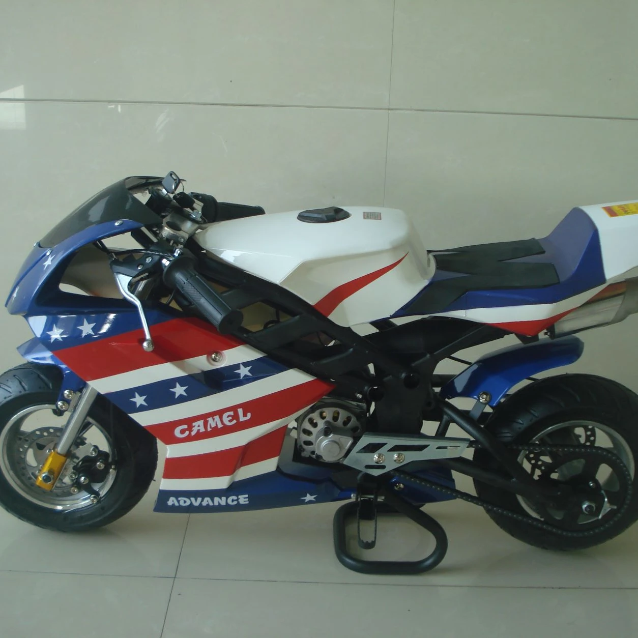 factory pull start 49cc Mini Moto Kids Pocket Bike 49CC 2 Stroke For Sale With CE