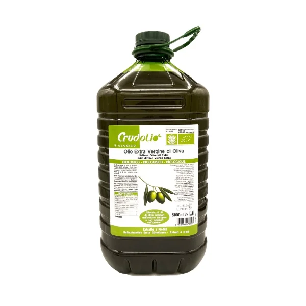 Premium Product Organic Extra Virgin Olive Oil Vegan Fruit Oil Organic Cultivation Cold Pressed 100 Purity HO.RE.CA. Fruity 5 L