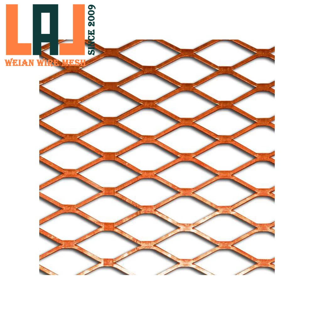 Small Hole Copper Mesh EMF Shielding Ultra Fine Copper Foil Mesh Copper Wire Mesh Fabric