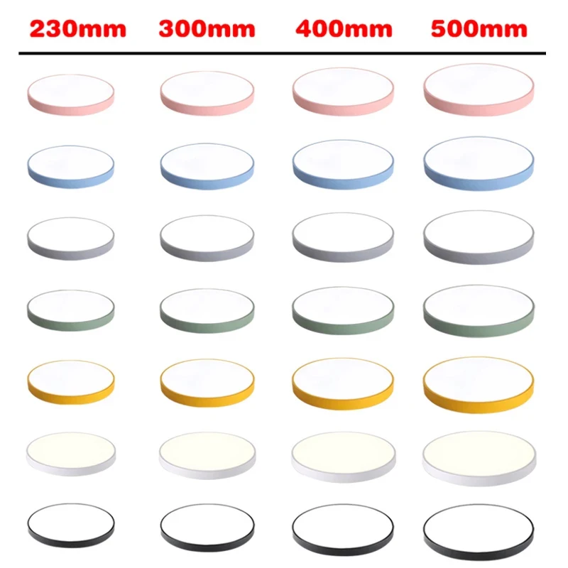 
Colorful intelligent modern surface mounted bedroom living room home lighting round ceiling light LED ceiling light LED ceiling 