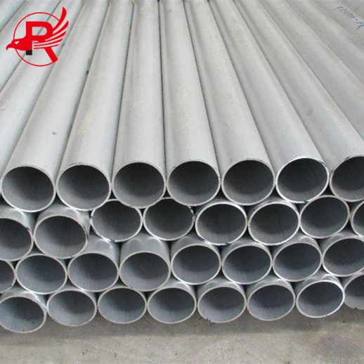 Factory Supply 6061 T6 1.5mm Wall Thickness Customized Steel  Pipe Extrusion Aluminum Round Pipe