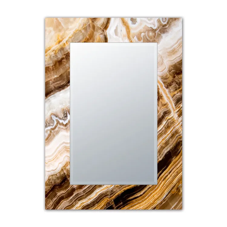 Antique Bathroom Wall-Mounted Creative Wall-Mounted Sink Bathroom Retro European Style Half-Length Toilet Handheld Mirror