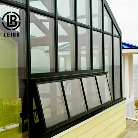 Australia aluminium/aluminum frame fixed tempered double glazed glass auto sliding channel/clad windows skylight