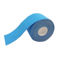 Эластичная цветная Спортивная кинезиологическая лента для снятия боли в суставах, 5 см, 5 м