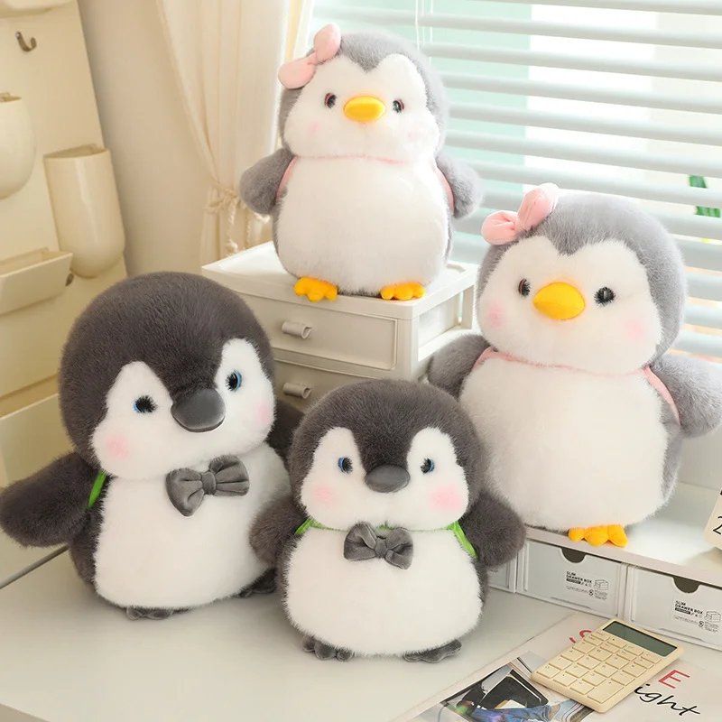 Soft Fat Penguin Plush Stuffed Toys Cute Couple Penguin Plush Doll Toy Home Decor Birthday Present Claw Machine