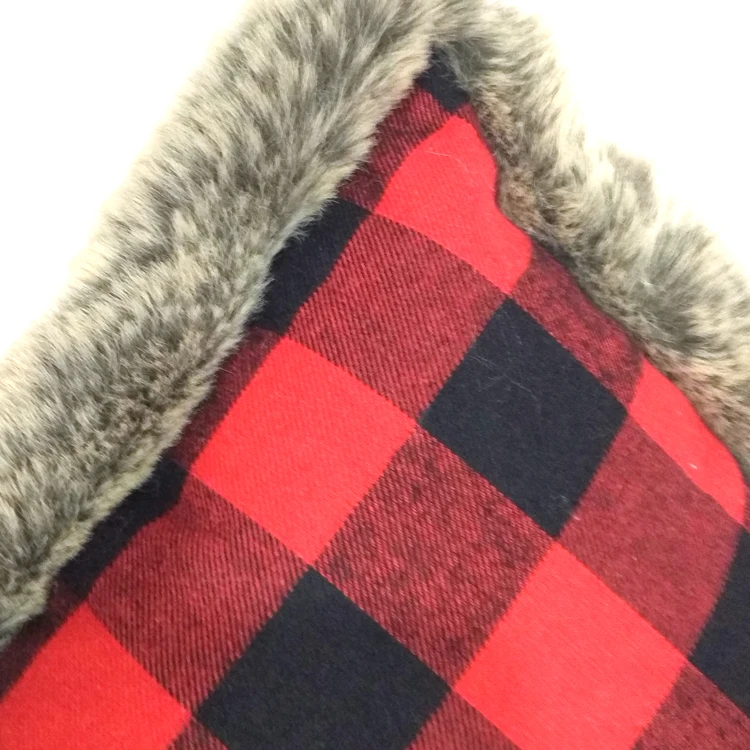 Home sofa decor plaid patterns cushion case Christmas Pillow Covers