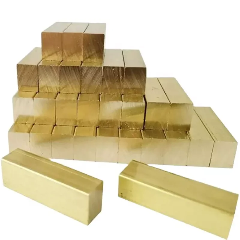 Best price Copper Brass square Rod Solid  for heavy machine
