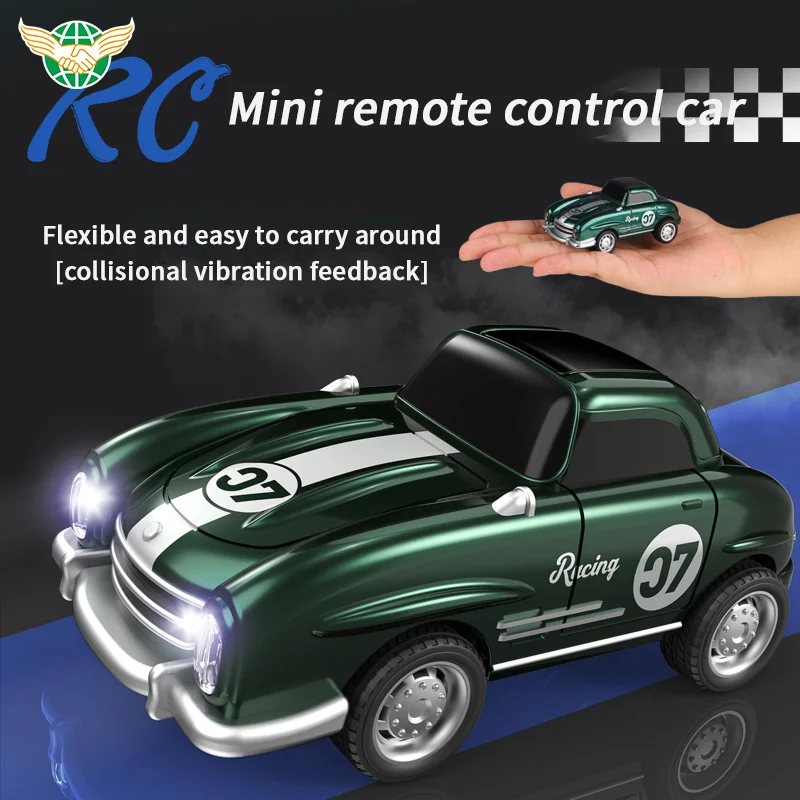 New Arrivals Mini RC Cars Drift 1/46 Children Car Toys Mini High Speed RC Racing Car with Lights