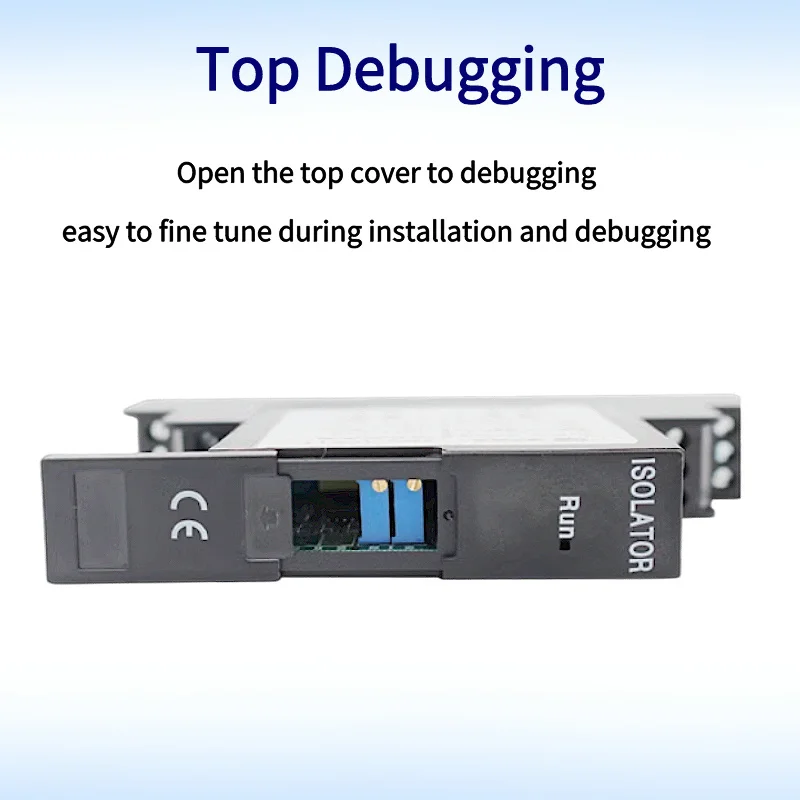 Industrial 4-20mA Signal Isolators Isolated Signal Transmitter 1 in 2 Out 4-20mA Module Analog Output Signal Isolator