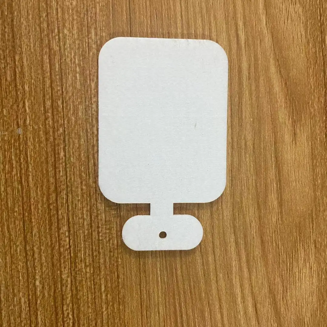 Hot sale sublimation car air freshener blank essential oil felt pad