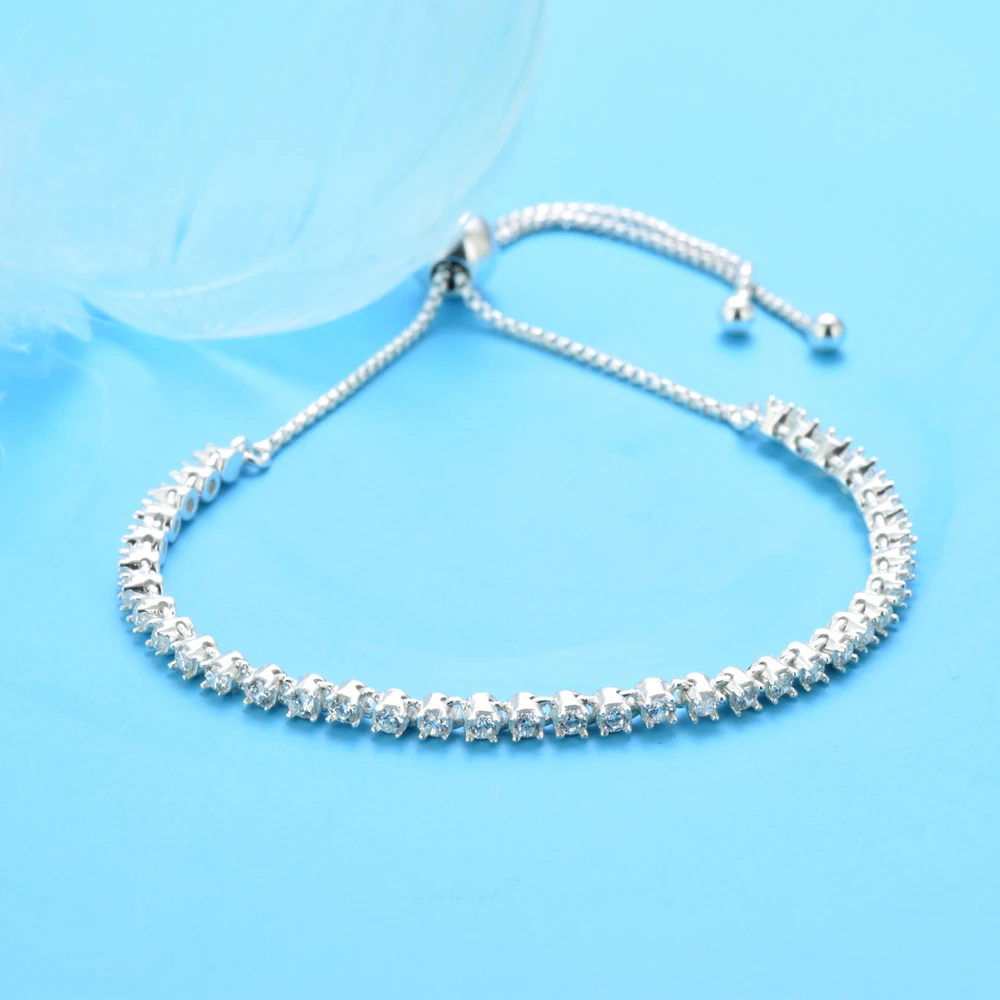 New S925 Sterling Silver Moonlight Stone Butterfly Charm Bracelet Delicate Girl Snake Bone Chain Bracelet Factory wholesale