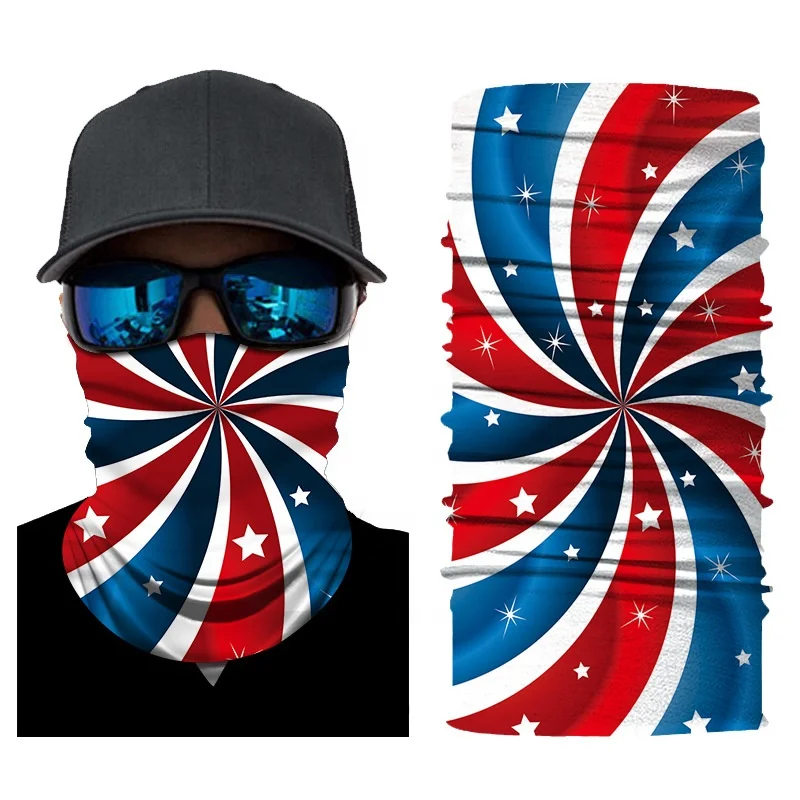 Fashion Bufanda Tubular Hijab Camo Bandana Scarf Seamless Neck Tube Bandana Standard  Men Bandana