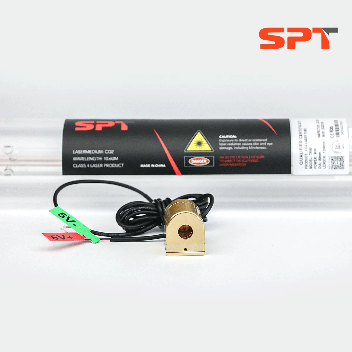 Factory sales SPT CO2 Laser Tube Manufacturer 60w Glass Laser Tube Price