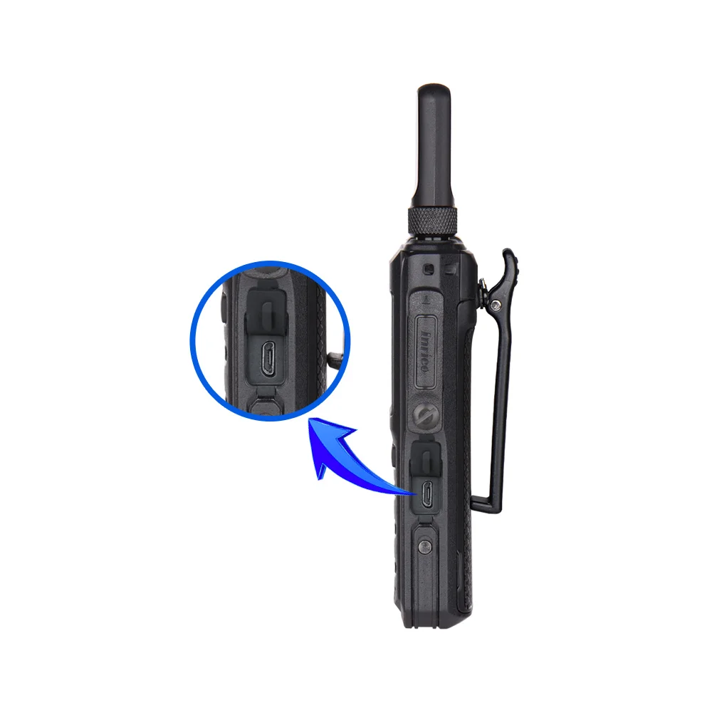 Рация с поддержкой GPS BT SOS 4g радио с антенной Inrico T640A для отправки