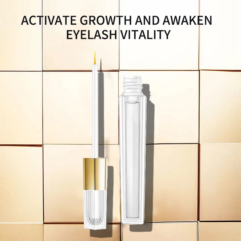 Korean Private Label Brow Lash Eyebrow Enhance Lashserum Growing Vegan Natural 100% Organic Lashes Growth Liquid Eyelash Serum