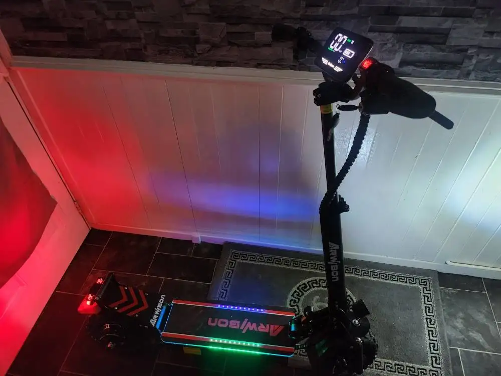 Arwibon Q30 Dropshipping USA Stock Hydraulic Suspension escooter e scooter 11 inch Heavy Duty Fast Electric Scooter