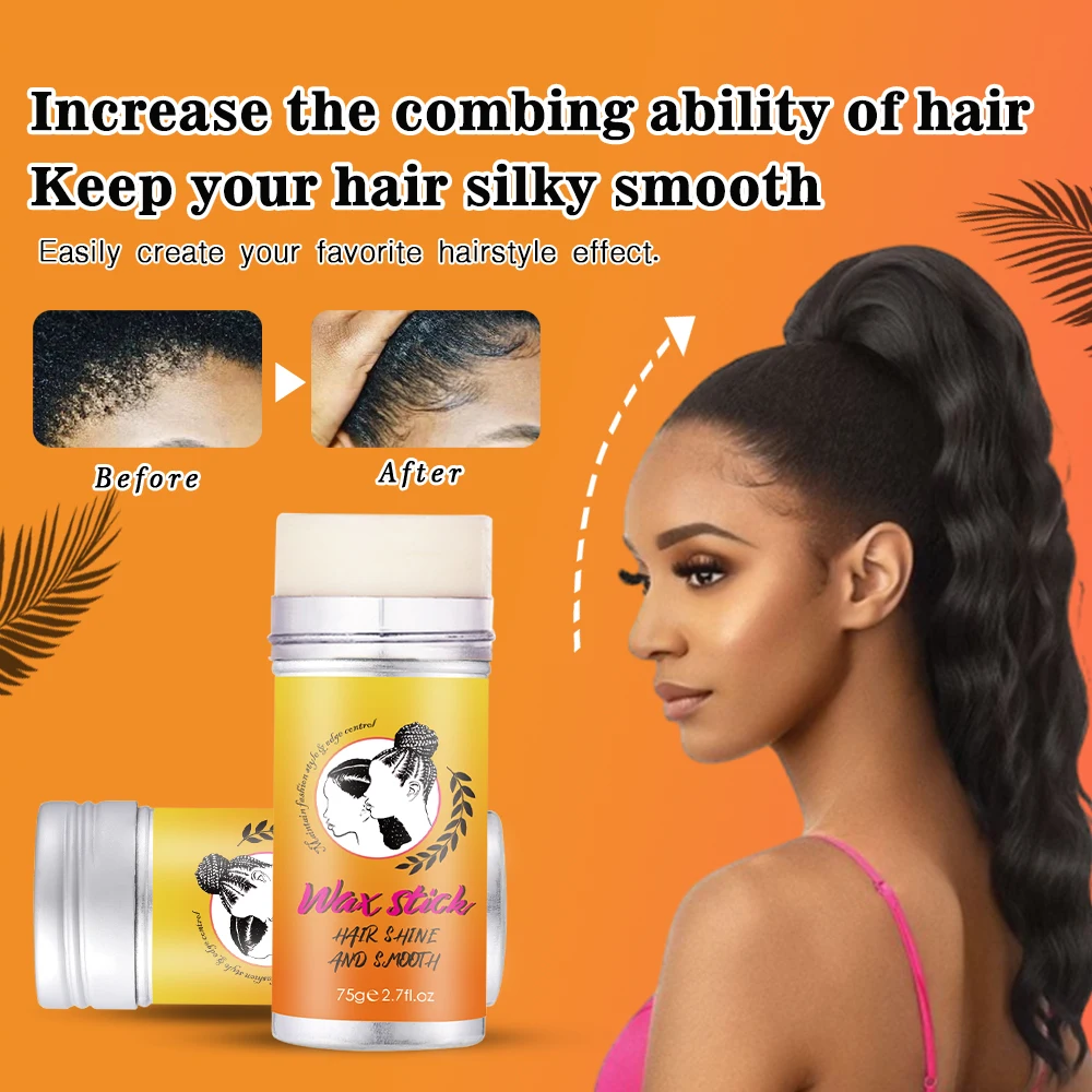 Organic Hair Styler Natural Hair Wax/Mousse/Wax Stick Styling Foam Hairstyle Sets