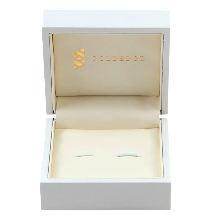 
Elegant customized wooden cufflinks packaging box for man gift cuff links display storage china cuff link case factory 